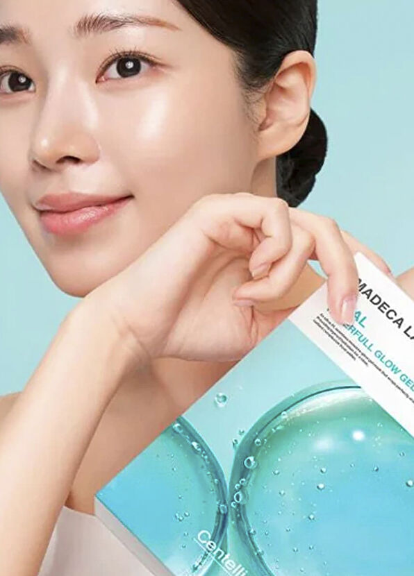 Centellian24 Hyal Waterfull Glow Gel Mask 5-Piece Cooling Hydrogel Mask with Hyaluronic Acid 22 ml - 4