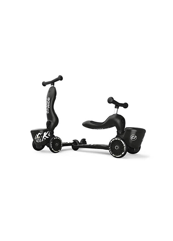 Scoot And Ride Highwaykick 1 Zebra Lifestyle Kids' Scooter with Seat - 4