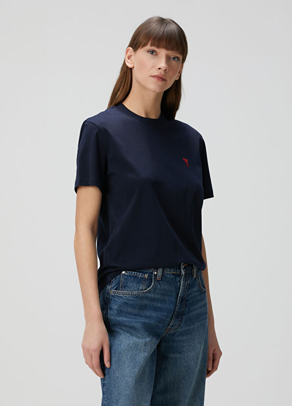 Lacivert T-shirt - Görsel 2