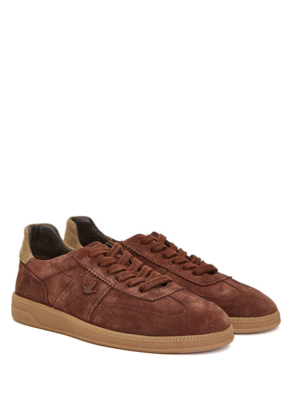 Beymen Club Bordo Slim Tabanlı Kadın Deri Sneaker - 2