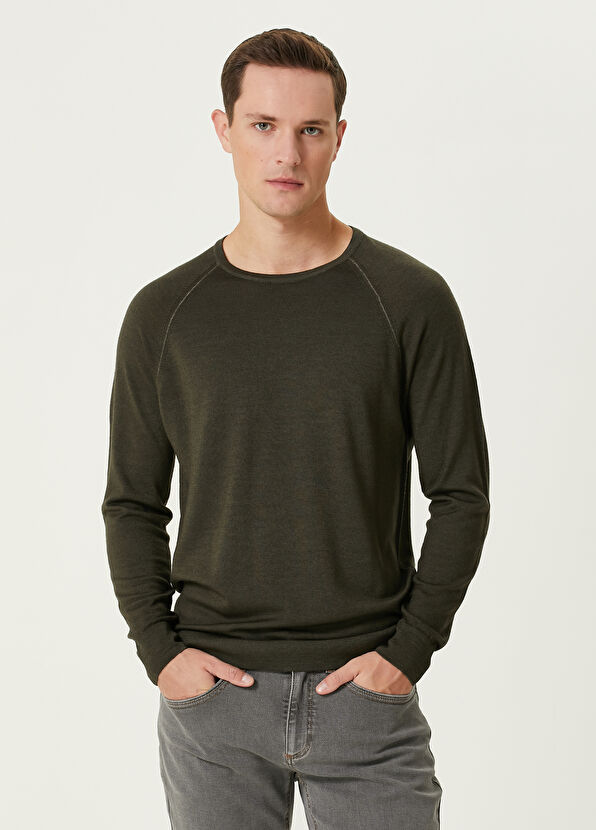 Beymen Club Haki Yün Kazak - 1