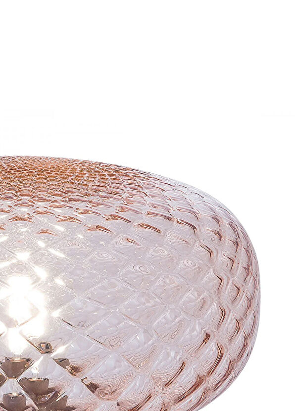 IL FANALE Bloom Pink Glass Metal Led Table Lamp - 2