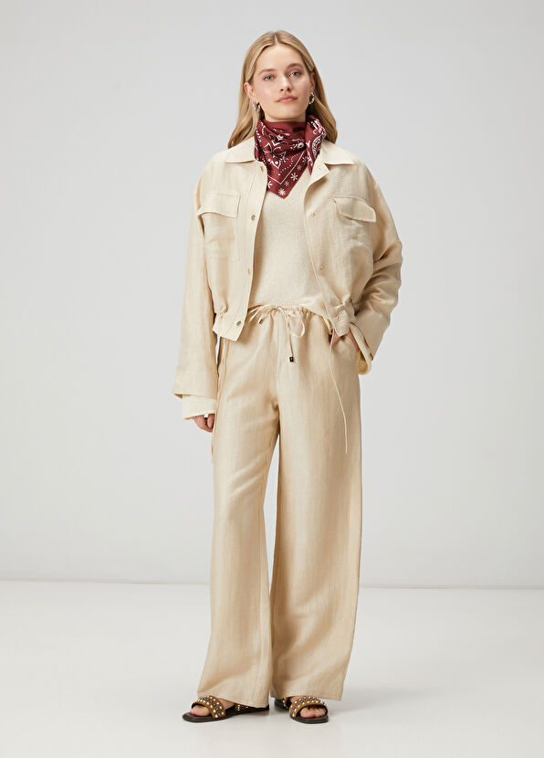 Beymen Club Light Beige Sheer Sweater - 2