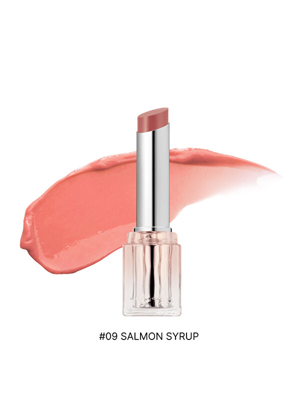 Tırtır Waterism Glow Melting Balm 09 Salmon Syrup Plumping Shine Moisturizing & Nourishing Stick Lipstick 3.3g  - 2