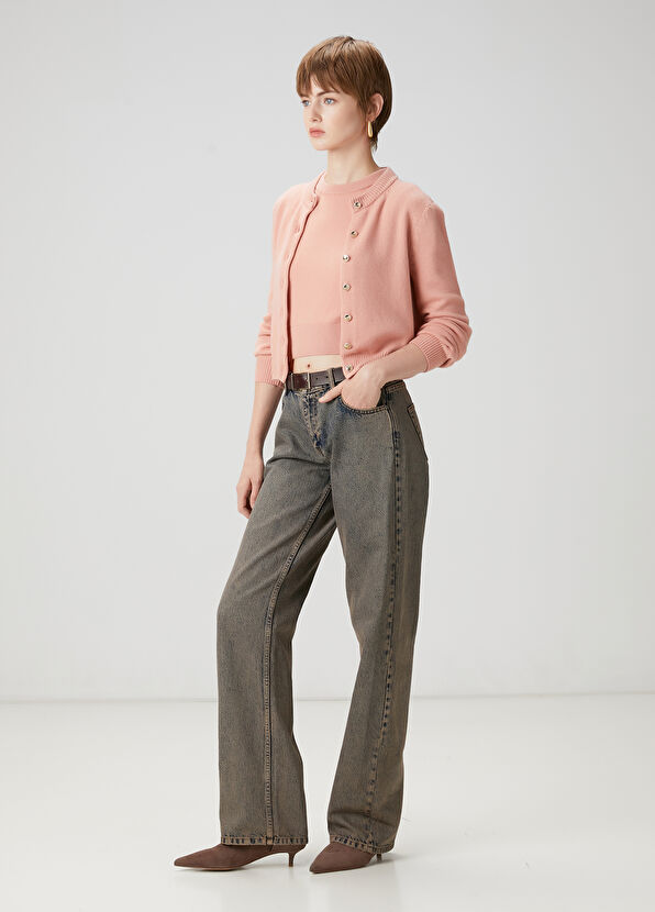 Beymen Club Salmon Cashmere Blend Cardigan - 2