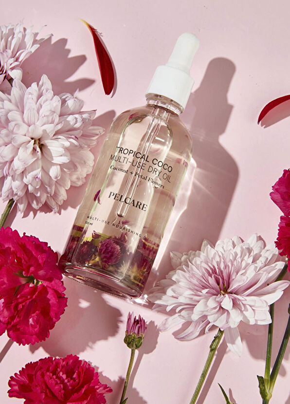 Pelcare Tropical Coco Multi Use Dry Oil Besleyici Nemlendirici Kuru Yağ 100 ml - 2