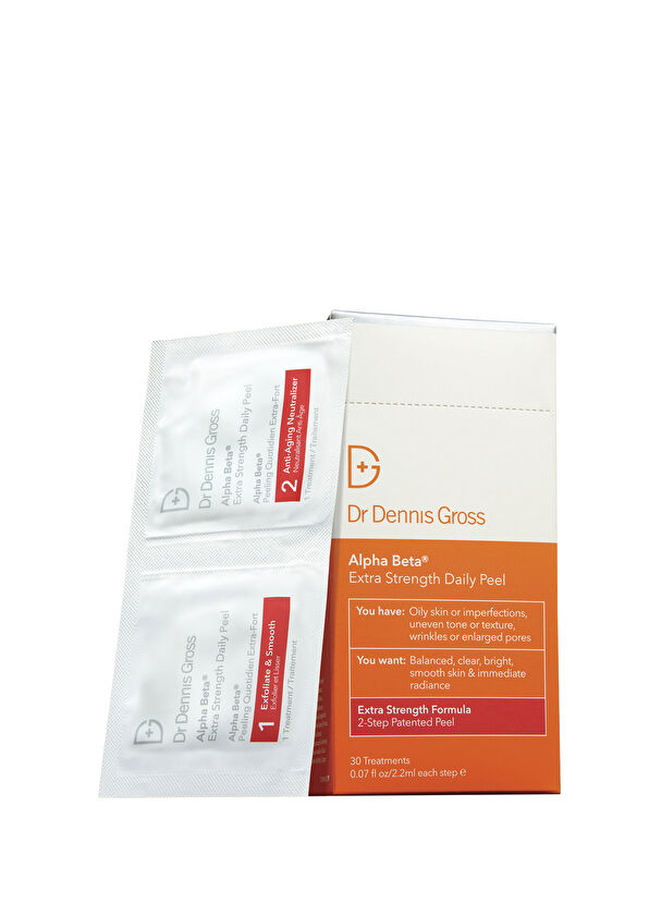 Dr. Dennis Gross Alpha Beta Extra Strength Daily Peel 30 Paket Cilt Bakım Peeling Seti - 1