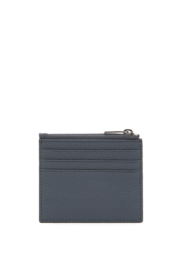 Beymen Club Navy Blue Men's Leather Business Card Holder - 2