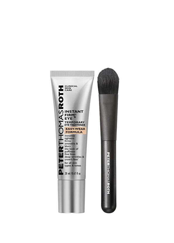Peter Thomas Roth Instant FIRMx Eye Temporary Eye Tightener Easy-Wear Formula Yaşlanma Karşıtı Göz Kremi 20 ml + Fırça Seti - 1