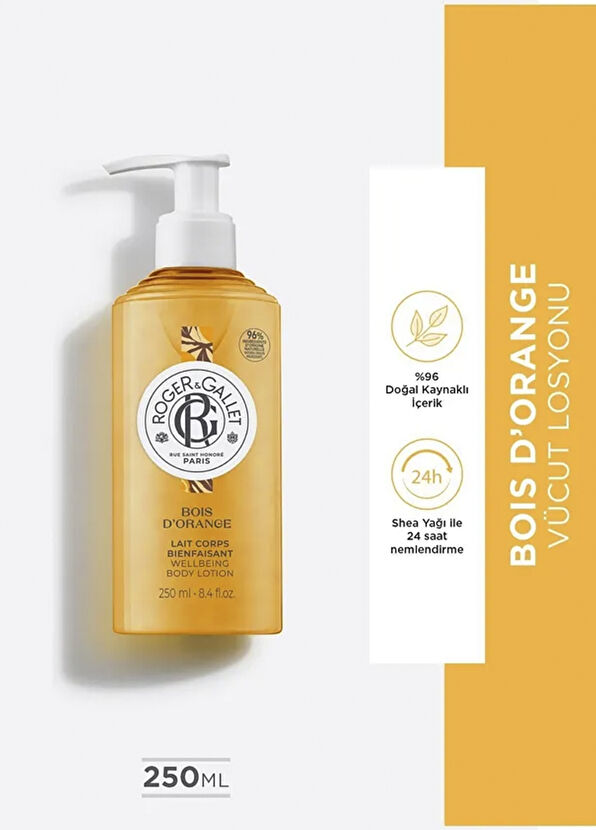Roger&Gallet Bois d’Orange Portakal Özlü Nemlendirici Vücut Losyonu 250 ml - 2