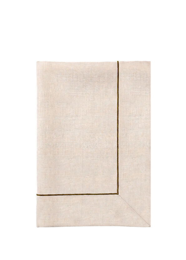 Ren Home Lume Verde Ekru Masa Örtüsü 180 x 320 cm - 1