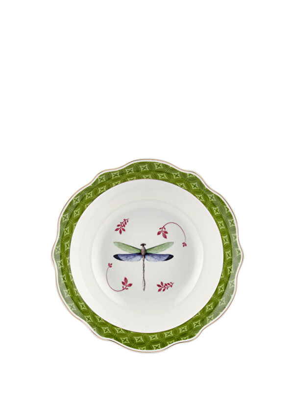 Chiara Alessi Allure Dragonfly Patterned Porcelain Bowl - 1