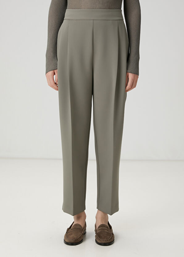 Beymen Club Yeşil Pileli Pantolon - 2