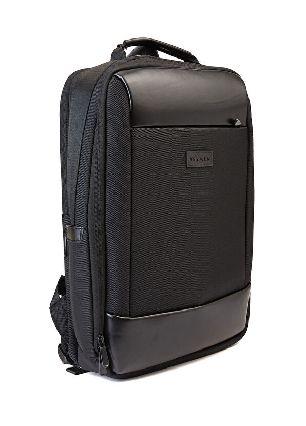 Siyah Erkek Sırt Çantası - Görsel 4