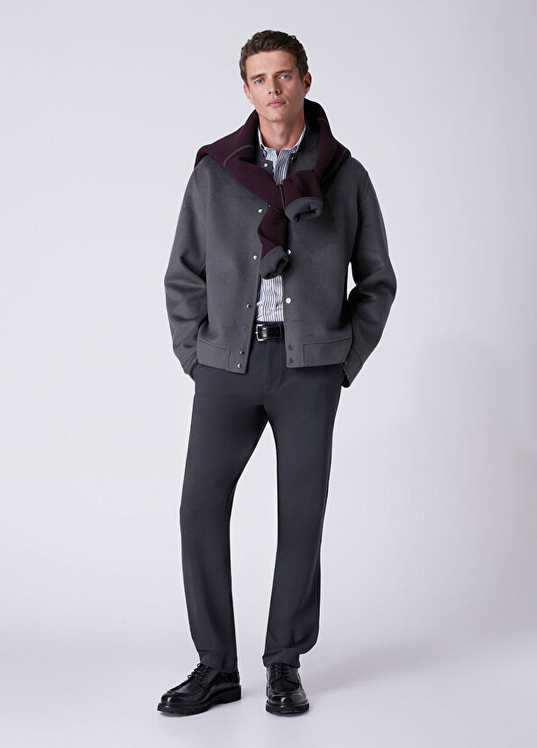 Beymen Club Comfort Fit Lacivert Beyaz Çizgili Oxford Gömlek - 3