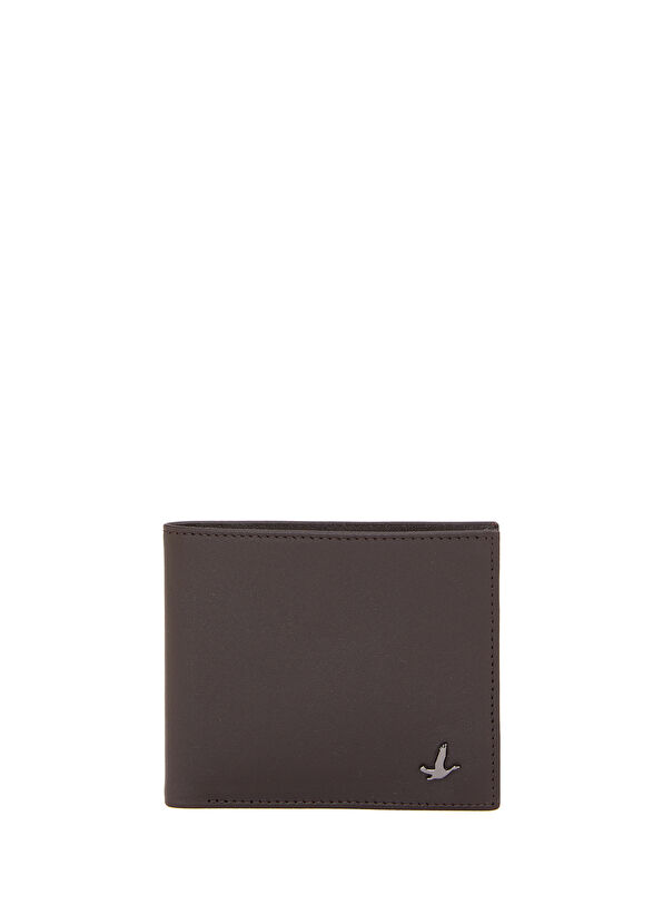 Beymen Club Kahverengi Logo Detaylı Erkek Deri Cüzdan - 1