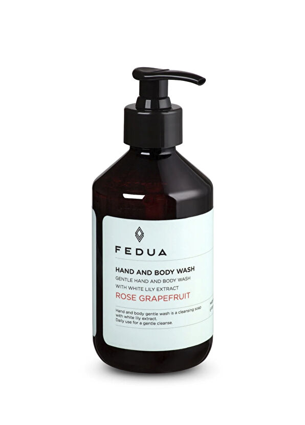 Fedua Hand And Body Wash Rose Grapefruit Hand And Body Shower Gel 300 ml - 1