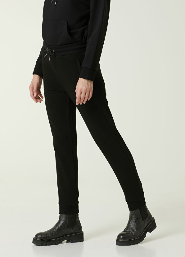 Beymen Club Siyah Dar Paça Eşofman Altı - 4