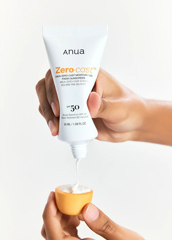 Anua Zero-Cast SPF 50+ Nemlendirici Bitişli Güneş Kremi 50 ml  - 3