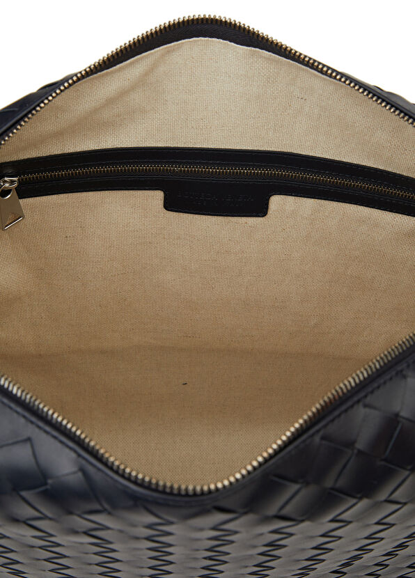 Bottega Veneta Siyah Silver Kadın Deri El Portföyü - 4