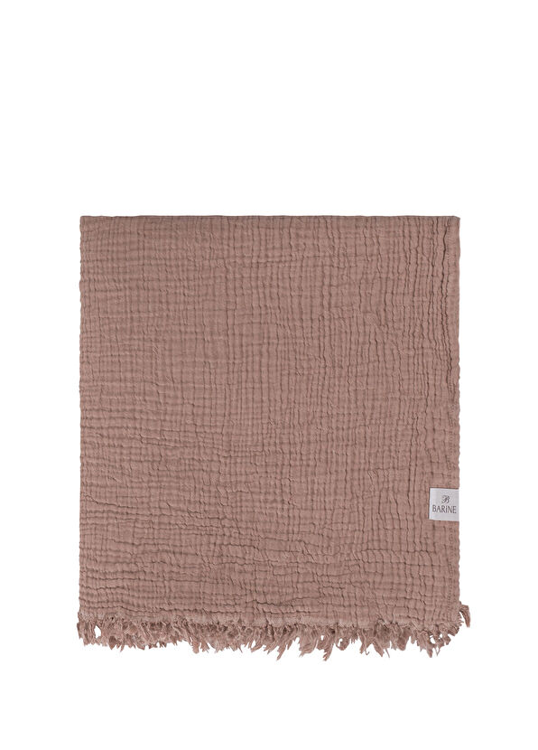 Barine Cocoon Tarçın Rengi %100 Pamuk King Size Yatak Örtüsü 240 x 260 cm - 2