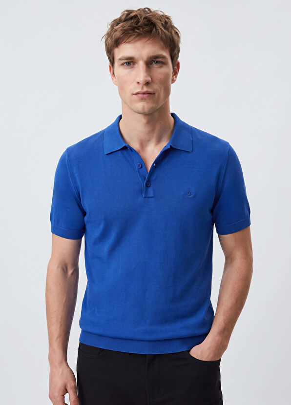 Beymen Club Saks Polo Triko - 2