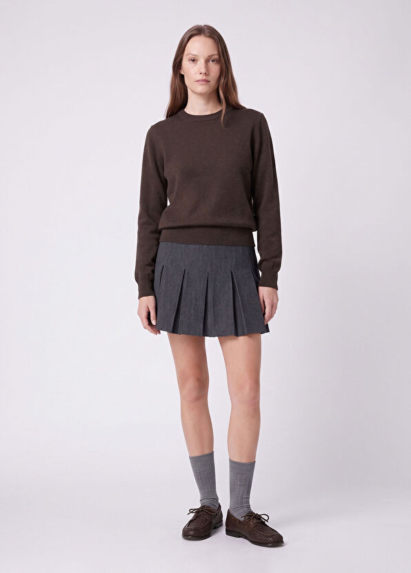 Beymen Club Brown Cashmere Sweater - 2