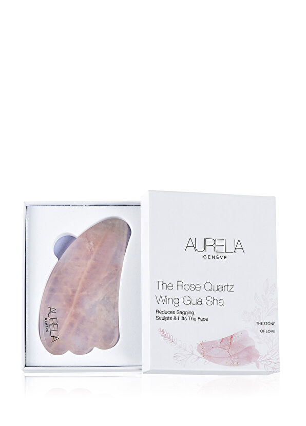 Aurelia Genève Rose Quartz Wing Gua Sha Taşı - 3