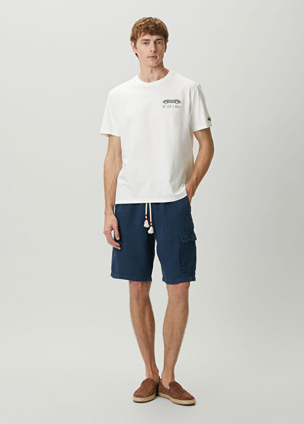MC2 (Saint Barth) Portofino Açık Kırık Beyaz T-shirt - 2