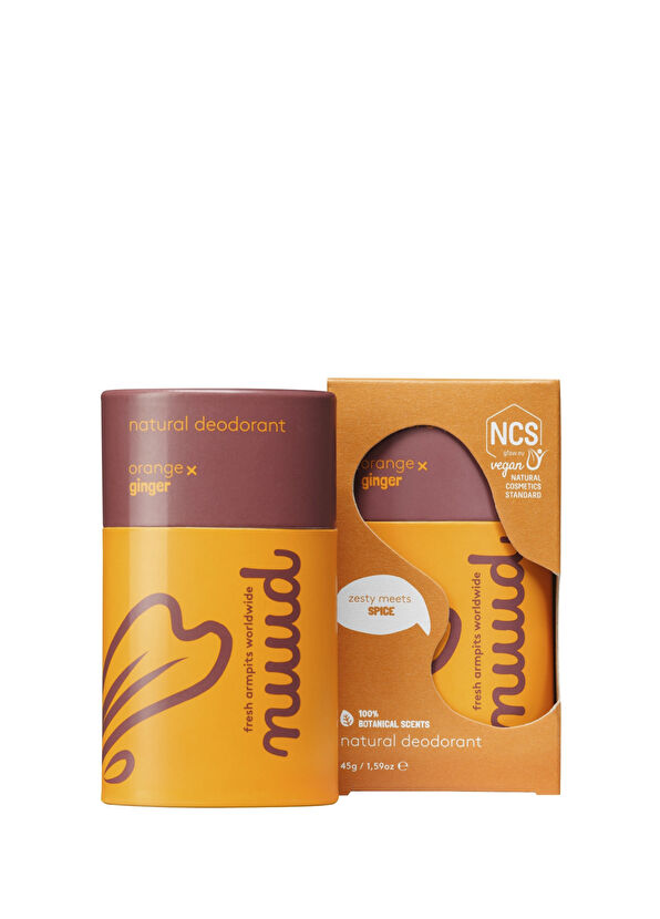 Nuud Portakal x Zencefil Doğal Kokulu Stick Deodorant 45 gr - 1