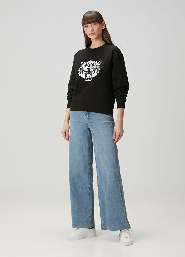 Kenzo Siyah Sweatshirt - 2