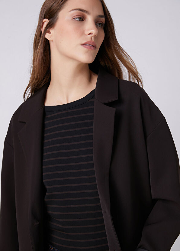 Beymen Club Koyu Kahverengi Blazer - 2