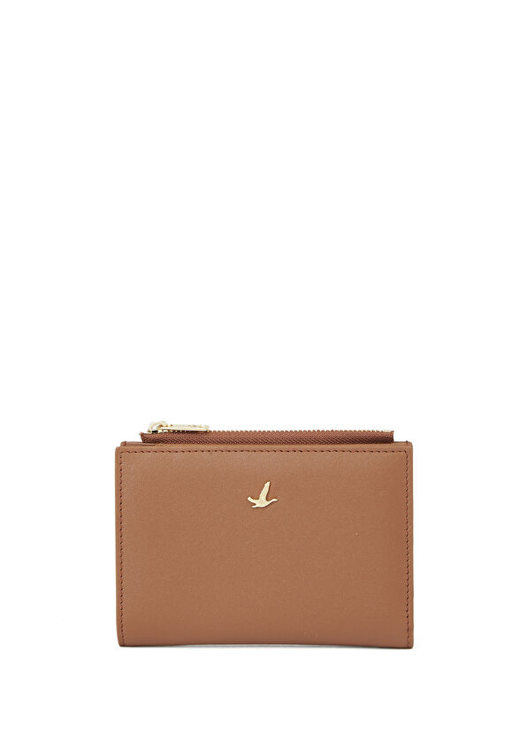 Beymen Club Tan Womens Leather Wallet - 1