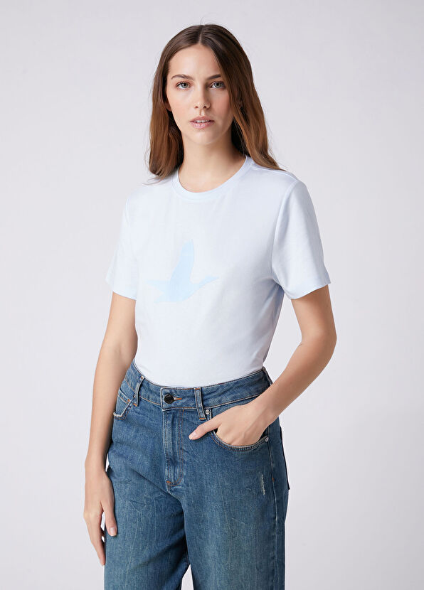 Beymen Club Açık Mavi T-shirt - 4