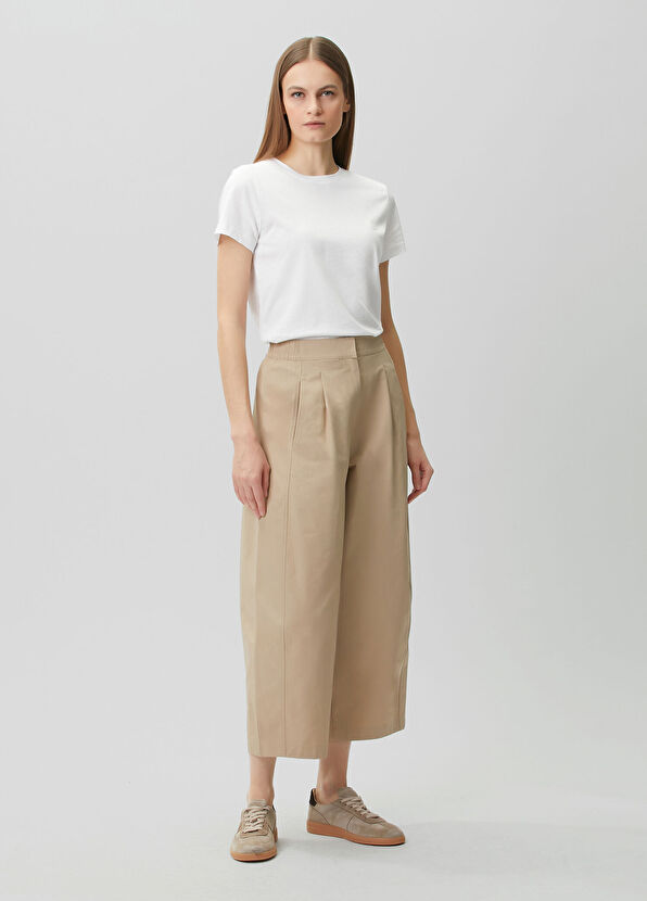 Beymen Club Beyaz Dökümlü T-shirt - 3