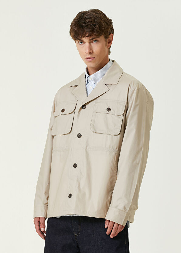 Les Deux Açık Bej Dış Gömlek - 3