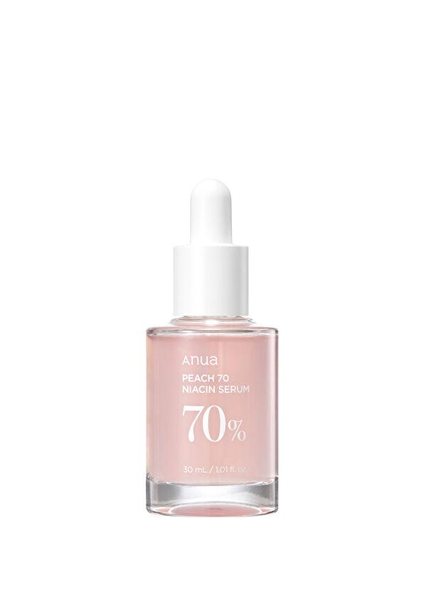 Anua Peach 70% Niacinamide Serum Leke ve Geniş Gözenek Karşıtı Parlatıcı Şeftali Özlü Serum 30ml - 1