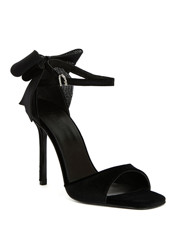 Beymen Club Siyah Fiyonk Detaylı Kadın Sandalet - 2