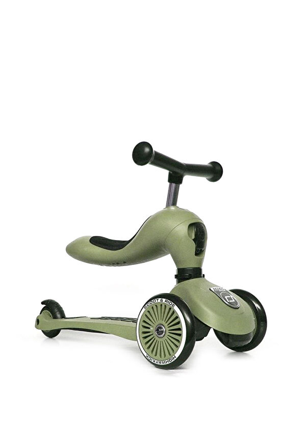 Scoot And Ride Highwaykick 1 2'si 1 Arada Oturaklı 3 Tekerlekli 1-5 Yaş Çocuk Scooter - 2