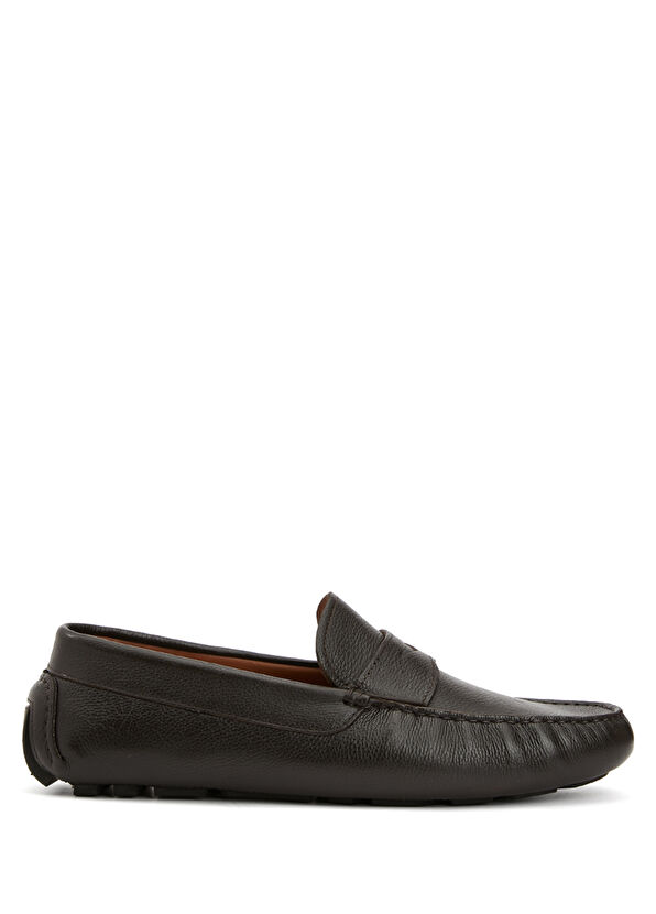 Beymen Club Brown Men's Leather Loafers - 1