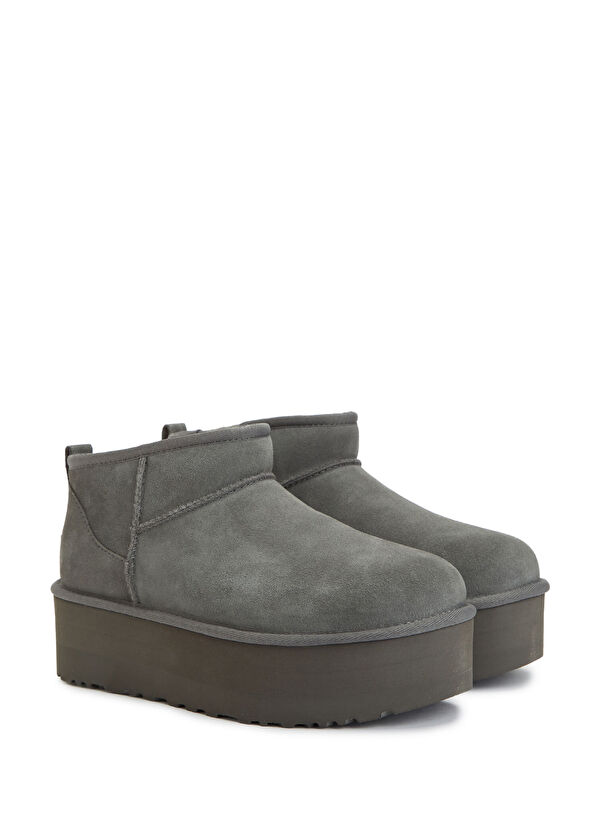 Ugg Classic Ultra Mini Platform Kadın Deri Bot - 2