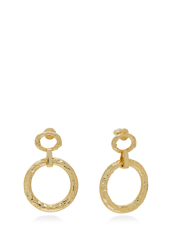 Beymen Club Gold Kadın Halka Küpe - 1