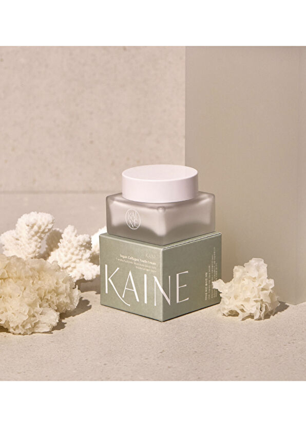 KAINE Vegan Collagen Youth Cream Kırışıklık Önleyici Kolajenli Yüz Kremi 50 ml - 4