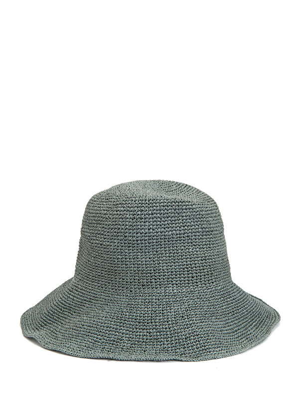 Beymen Club Antrasit Kadın Hasır Şapka - 2