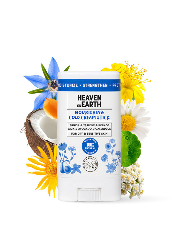 Heaven On Earth Cold Cream Stick Nourishing Cold Weather Anti-Abrasive Baby Cream 15 ml - 2