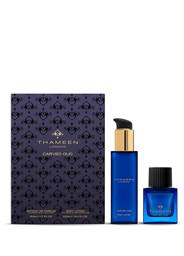 Thameen Carved Oud Body Lotion Gift Set - 2