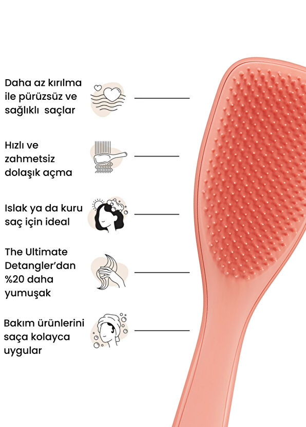 Tangle Teezer Tud Fine & Fragile Cinnamon Saç Fırçası - 2