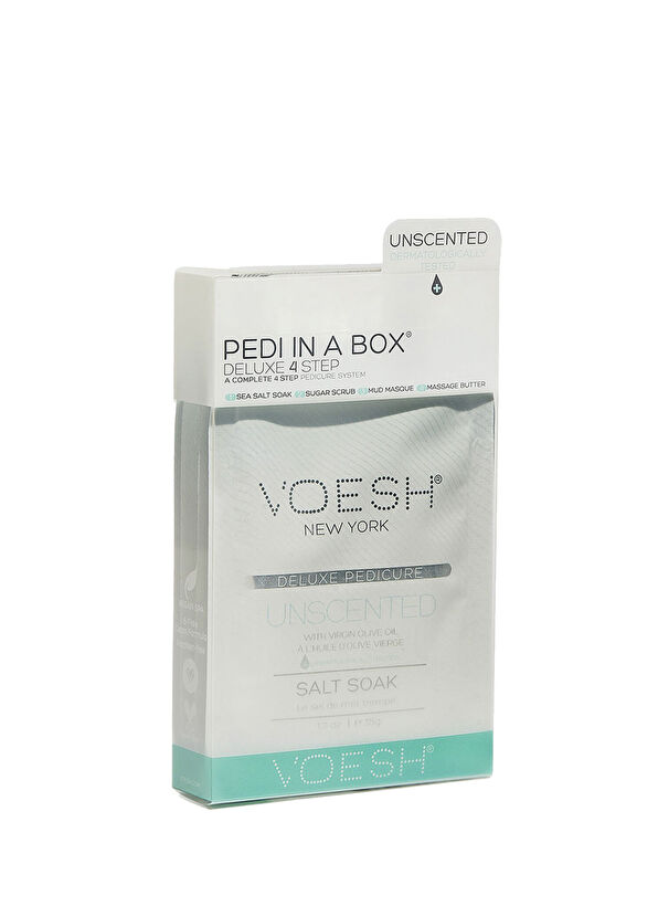 Voesh New York Pedi In A Box Deluxe Unscented 4-Step Pedicure Set - 1