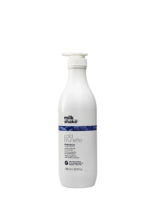 Milk Shake Cold Brunette Shampoo for Brown Hair 1000 ml - 1