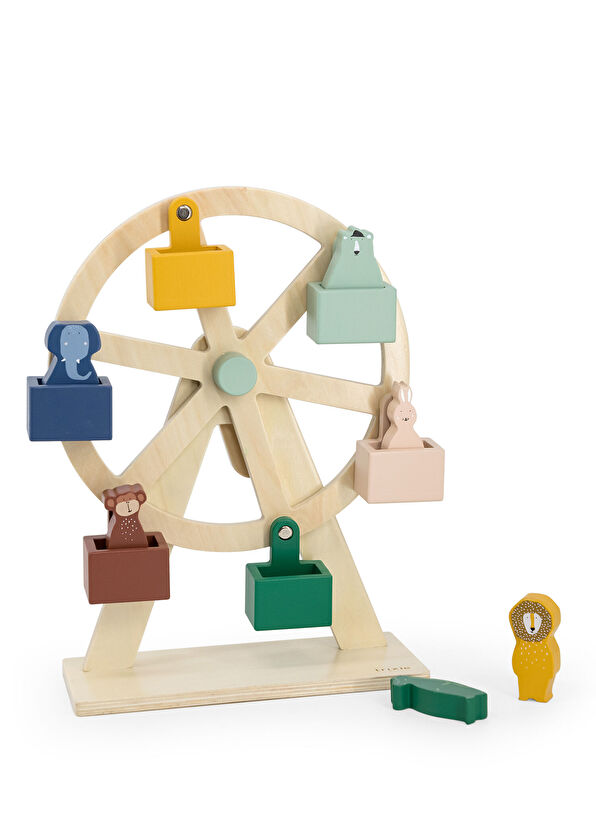 Trixie Colorful Ferris Wheel Wooden Toy - 2